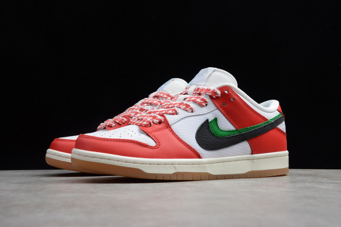 frame skate x nike sb dunk low ct2550-600