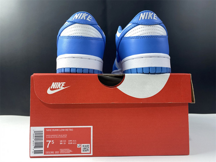 nike dunk retro university blue dd1391-102