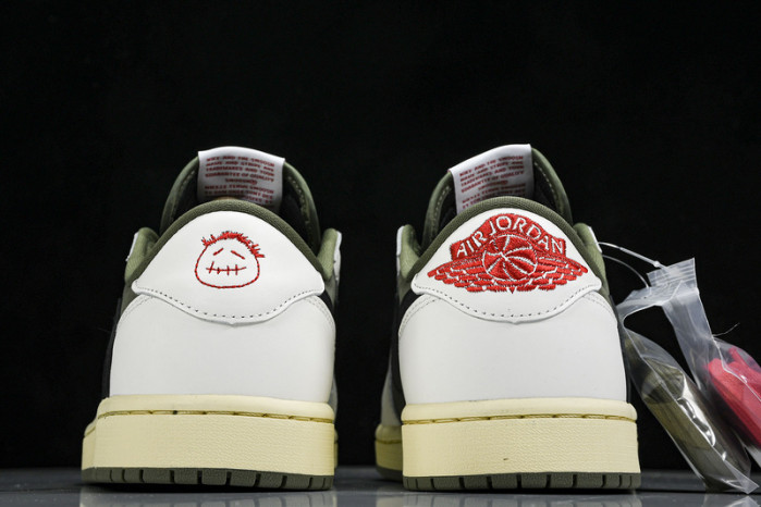 travis scott air jordan 1 low olive dm7866-200