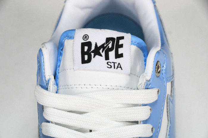 a bathing ape bape sta low blue hp33-124