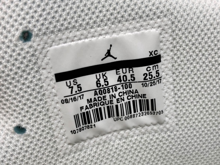 air jordan 1 retro high ow white aq0818-100