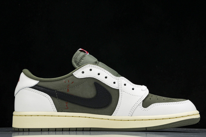 travis scott air jordan 1 low olive dm7866-200