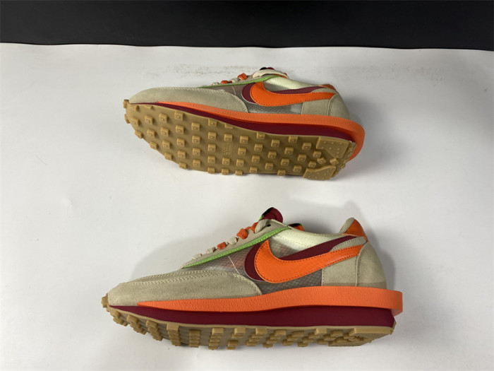nike ldwaffle clot sacai net orange blaze dh1347-100