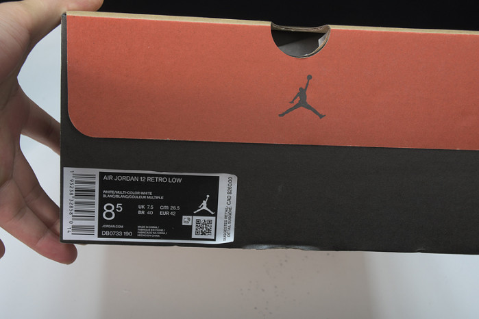 air jordan 12 retro low easter (2021) db0733-190