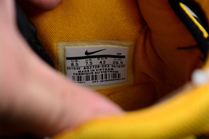 nike kobe 1 protro black maize aq2728-003