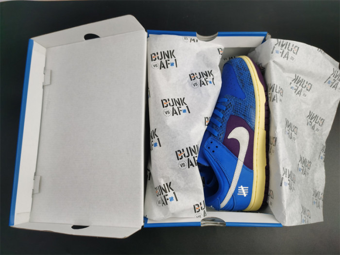 nike dunk low undefeated dunk vs. af1 dh6508-400