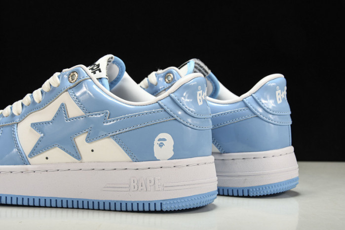 a bathing ape bape sta low blue hp33-124