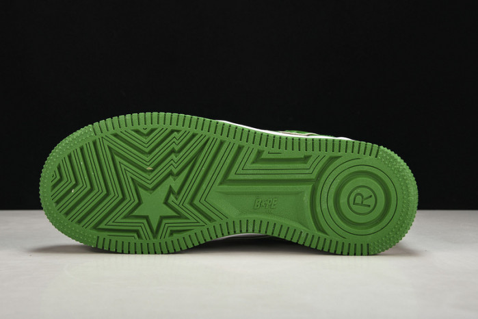 a bathing ape bape sta low green hp33-126