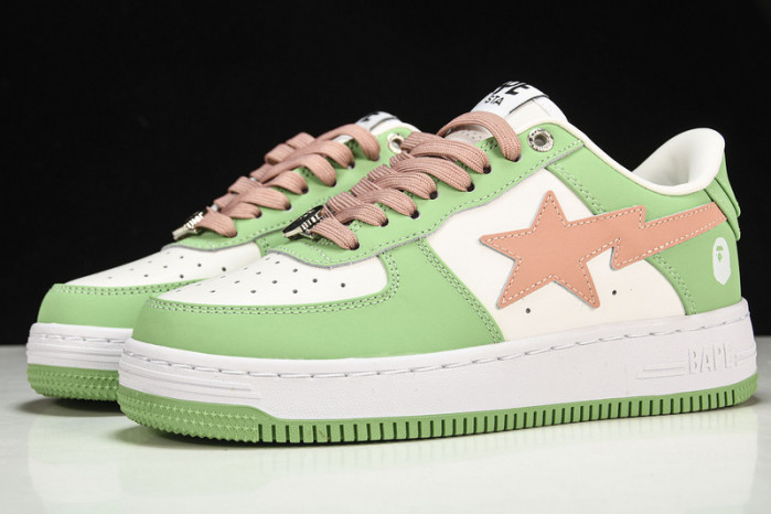 a bathing ape bape sta pastel green hp33-136