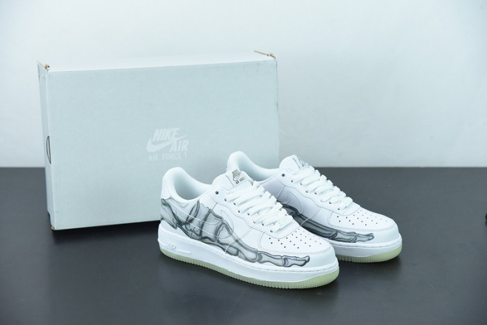 nike air force 1 low skeleton halloween (2018) bq7541-100