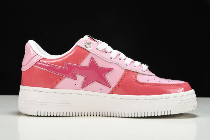 a bathing ape bape sta low color camo combo pink hp33-129