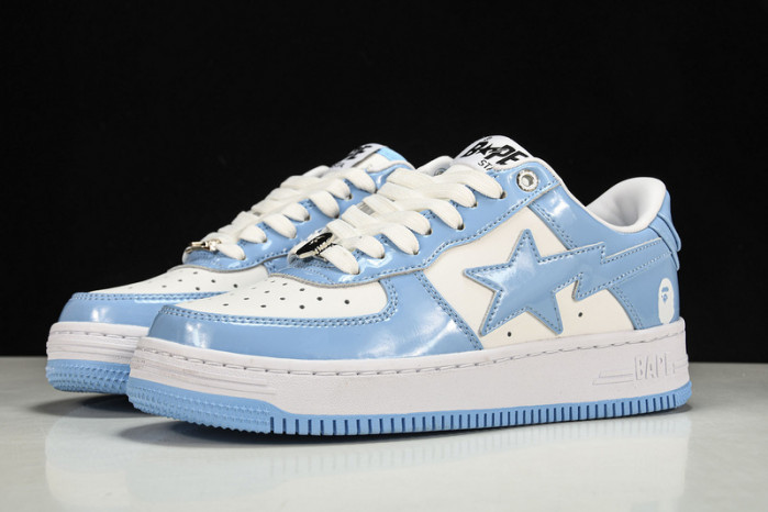 a bathing ape bape sta low blue hp33-124