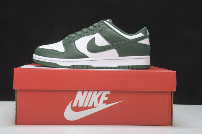 nike dunk low michigan state dd1391-101