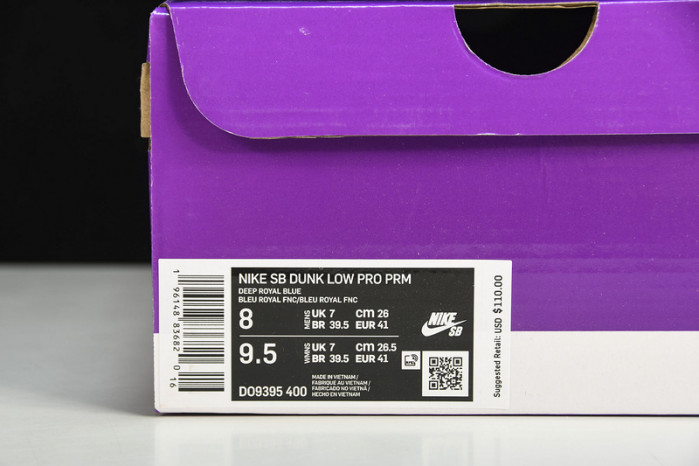 nike sb dunk low los angeles dodgers do9395-400