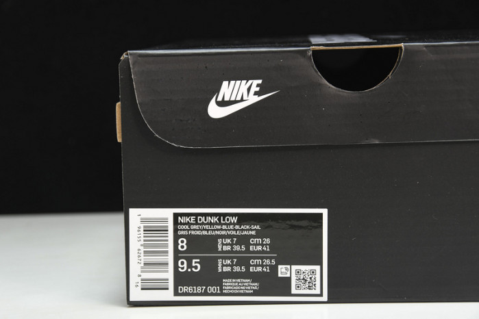 nike dunk low N0*H carolina a&t dr6187-001