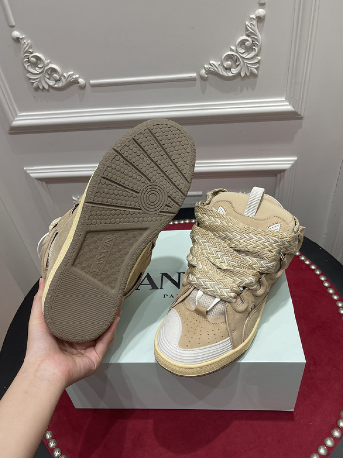 lanvin curb sneaker