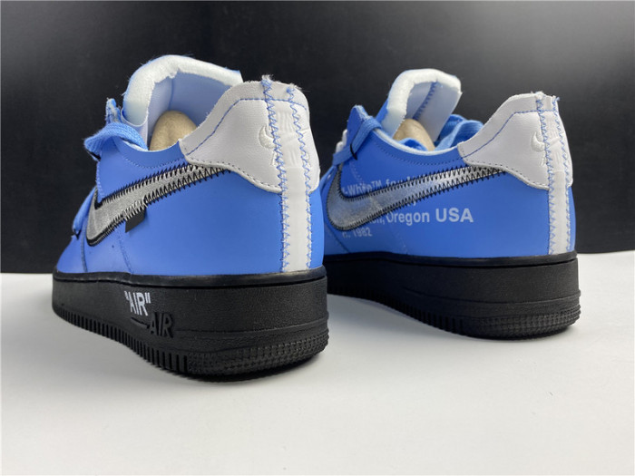 nike ow x air force 1 low university blue ck0866-401