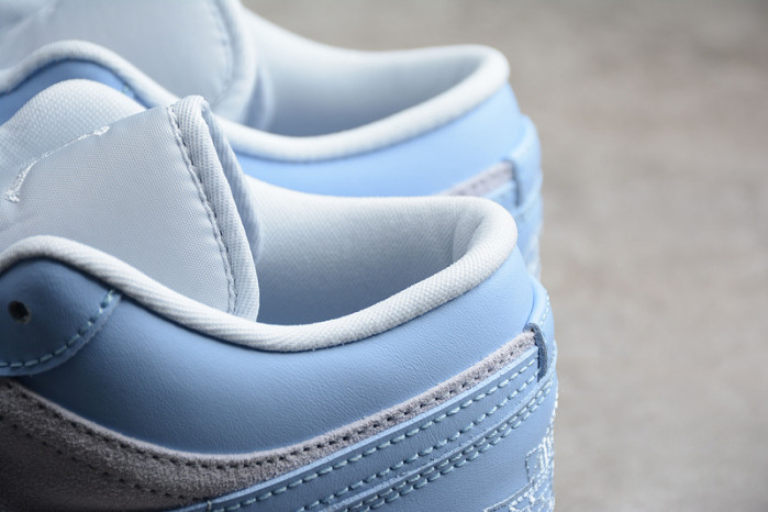 air jordan 1 low football grey aluminum (w) dc0774-050