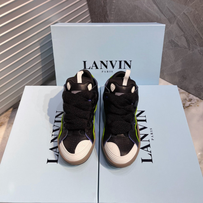 lanvin curb sneaker