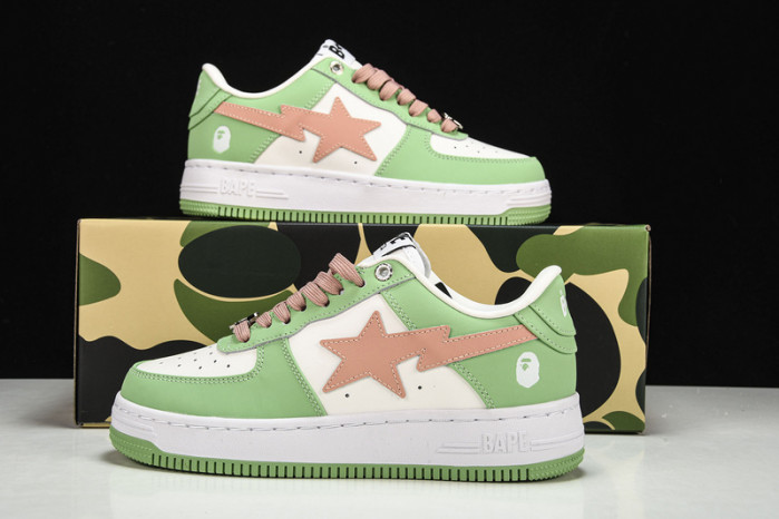 a bathing ape bape sta pastel green hp33-136