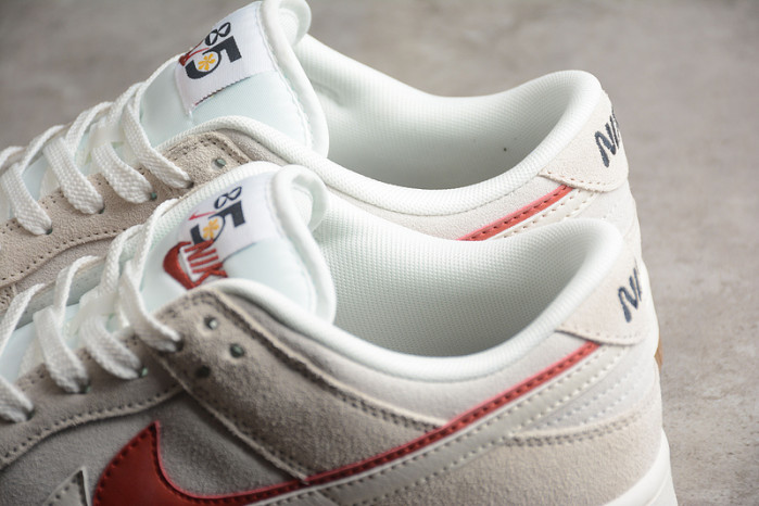 nike dunk low se 85 double swh sail orange (w) do9457-100