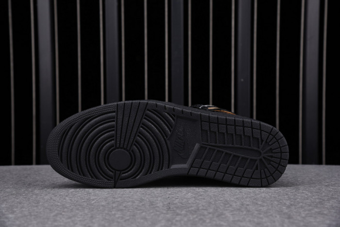 air jordan 1 retro high black metallic gold (2020) 555088-032