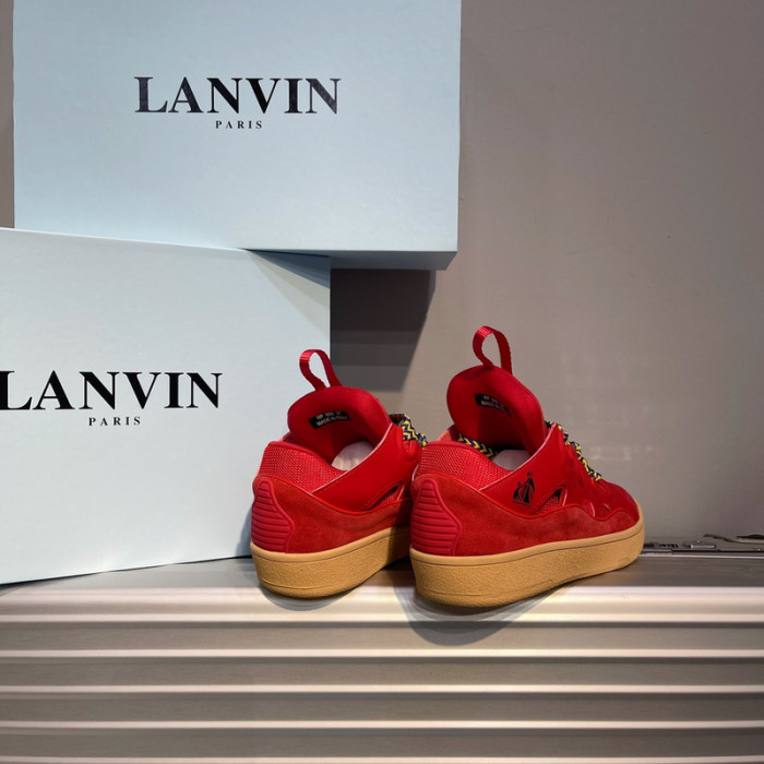 lanvin curb sneaker