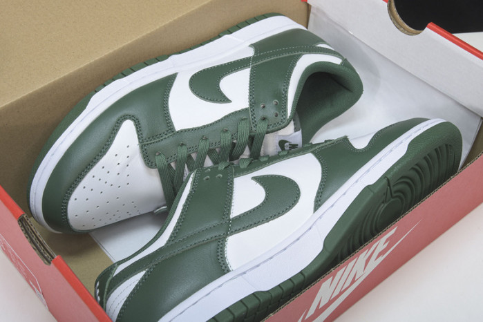 nike dunk low michigan state dd1391-101