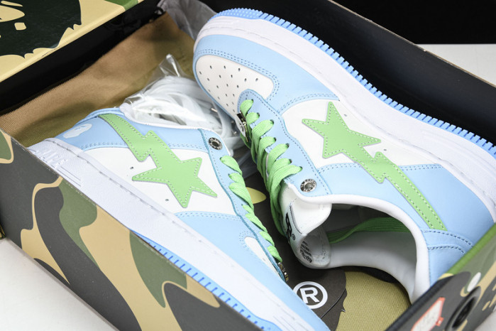 a bathing ape bape sta pastel blue hp33-130