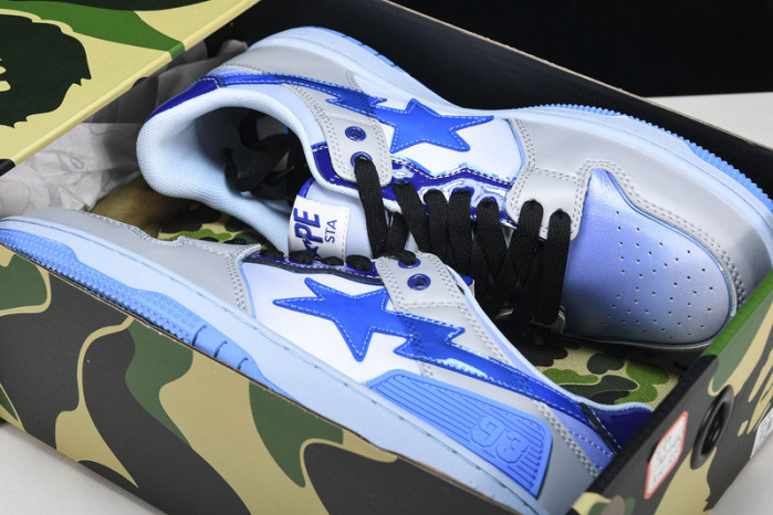 a bathing ape bape sk8 sta blue hp33-134
