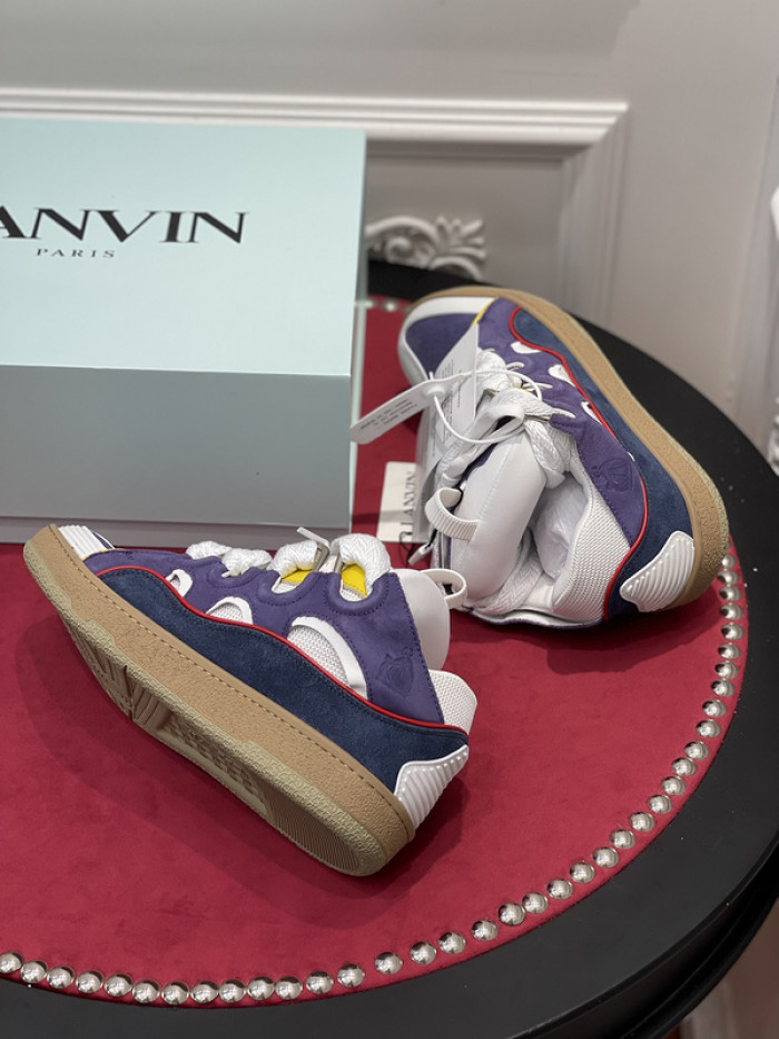lanvin curb sneaker