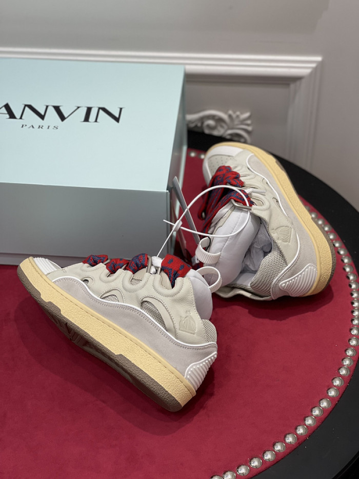 lanvin curb sneaker