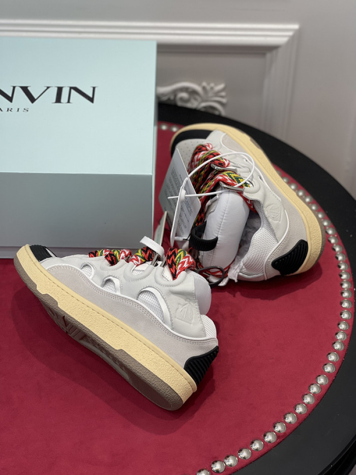 lanvin curb sneaker