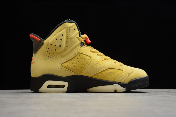 air jordan 6 yellow x travis scott cn1084-300