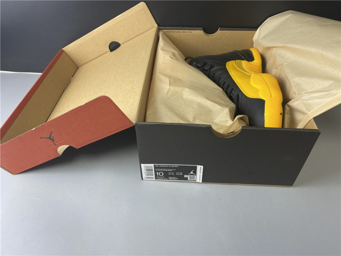 air jordan 12 retro black university gold 130690-070