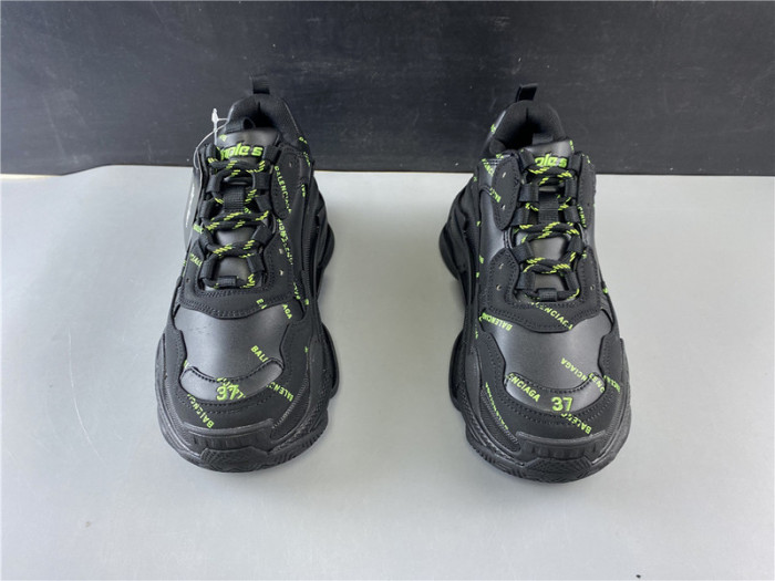 blcg sneaker triple.s.gomma black 524039 w2fa1 7633