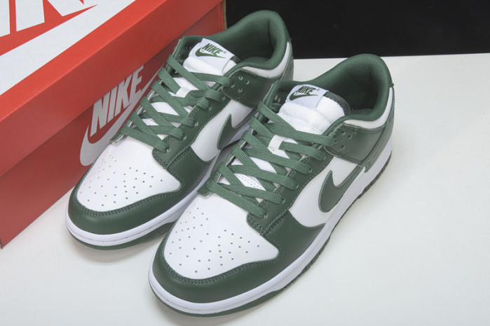 nike dunk low michigan state dd1391-101
