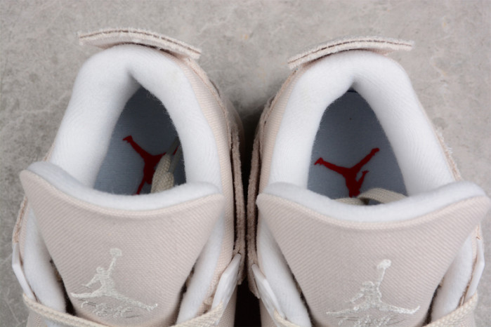 air jordan 4 retro blank canvas (w) dq4909-100
