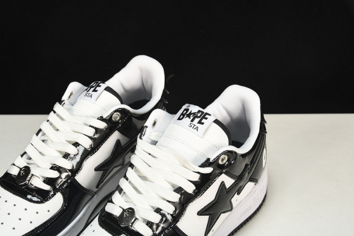 a bathing ape bape sta low black hp33-127