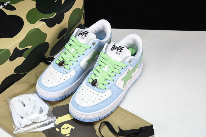 a bathing ape bape sta pastel blue hp33-130