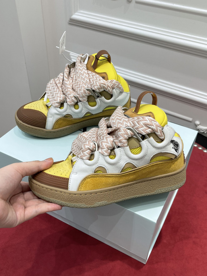 lanvin curb sneaker