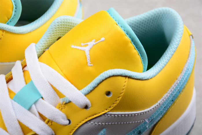 air jordan 1 low gs “citron pulse”dx4375-800