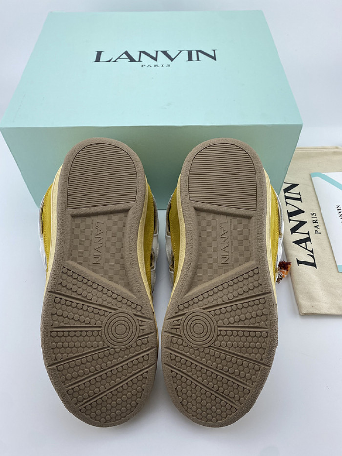 lanvin curb sneaker