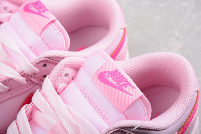 nike dunk low triple pink (ps) dh9756-600