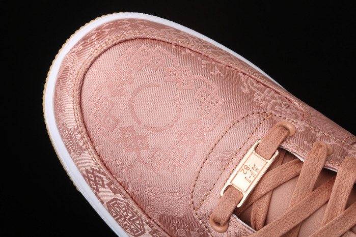 air force 1 low clot rose gold silk cj5290-600