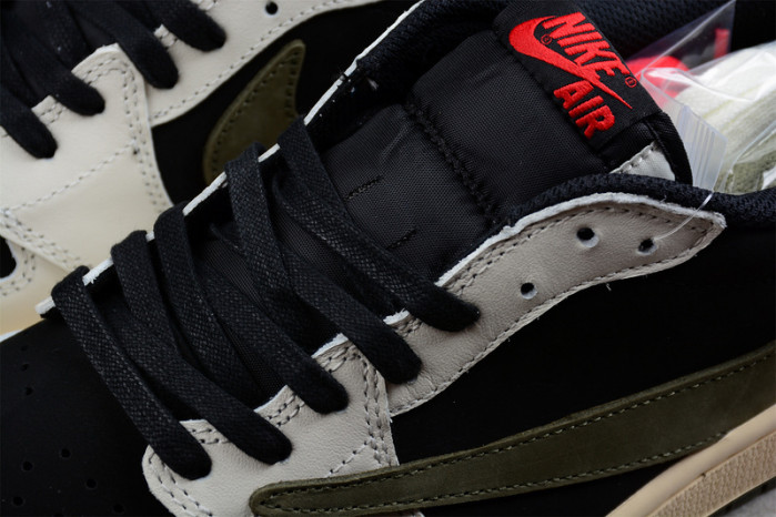 travis scott x air jordan 1 low og wmns “olive” dz4137-106