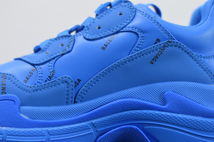 blcg sneaker triple.s.gomma blue 536737 w06e2 0848