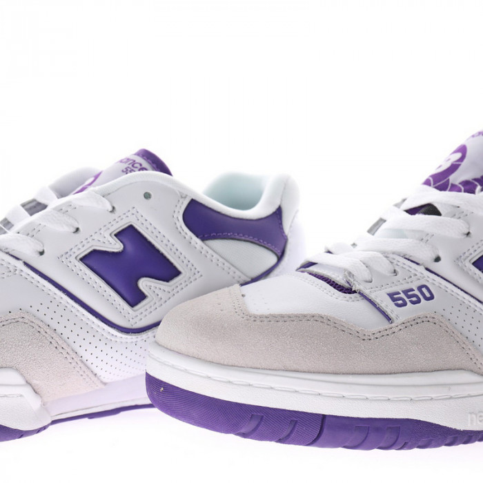 new balance 550 white purple bb550wr1