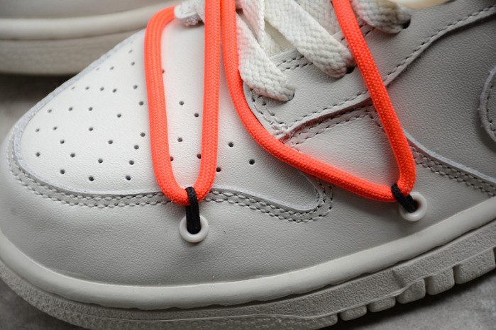 nike dunk low ow white ct0856- 900