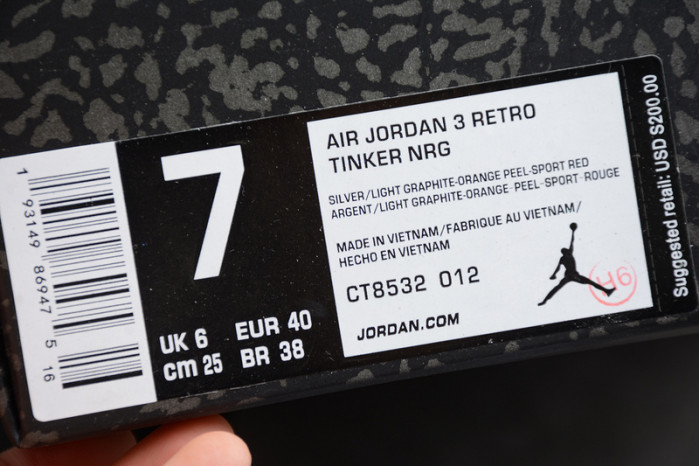 air jordan 3 retro cool grey (2021) ct8532-012